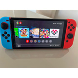 Nintendo Switch Edição Mário Desbloqueado Com 128gb