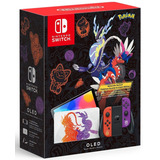 Nintendo Switch Oled 64gb Edição Limitada Especial Pokémon Scarlet & Violet Edition