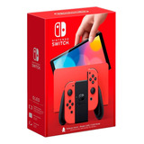 Nintendo Switch Oled 64gb Mario Red