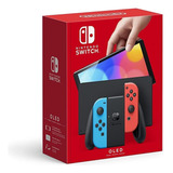 Nintendo Switch Oled Novo Modificado Atmosphere Com Chip Com Sd De 256gb