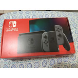 Nintendo Switch V2 Cinza Na Caixa