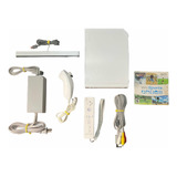 Nintendo Wii Branco Completo Controle Jogo Fonte Game Top