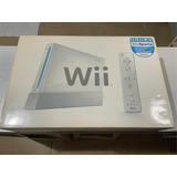 Nintendo Wii Branco Na Caixa Quase
