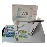 Nintendo Wii Console Versão Lateral Gamecube Desbloqueado 