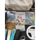 Nintendo Wii Travado Com Jogo Mario