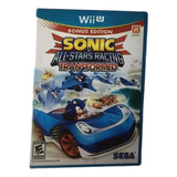 Nintendo Wii U Sonic All-stars Racing