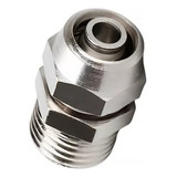 Niple 8mm Rosca 1/8 Suspensão A Ar - Bolsa/bloco - 2 Pçs