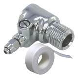 Niple Adaptador C/ Regulador Para Filtro De Água E Torneira