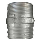Niple Duplo 1 Polegadas Rosca Galvanizado 