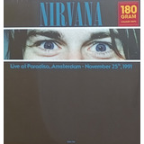 Nirvana Live Paradiso Amsterdam 1991 Vinil