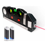 Nível A Laser 3 Linhas E Trena Régua Nivelador