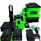Nivel Laser 12 Linhas 3d 2 Baterias + Maleta Tripe Nivio 