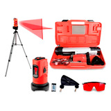 Nível Laser Auto Nivelamento 10m Com Tripé Maleta Mtx 350339