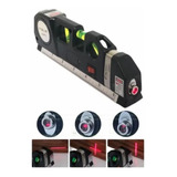 Nivel Laser Level Pro 03 Trena Prumo 3 Pontos - Super Leve
