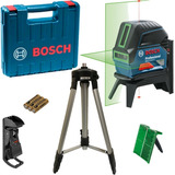 Nível Laser Verde Gcl2-15g Bosch C/ Maleta E Tripe Regulavel