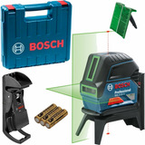 Nível Laser Verde Gcl2-15g Profissional Bosch Com Maleta