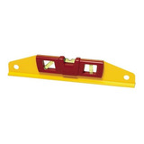 Nível Trapezoidal De Alumínio C/ Base Magnética 12 Starrett
