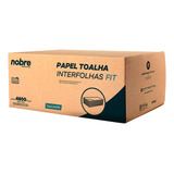 Nobre Interfolha 2d Papel Toalha 20x23cm Com 4800 Folhas