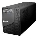 Nobreak Sms Lite 1200va Bivolt/115v Senoidal 6 Tomadas Preto
