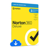 Norton 360 Antivírus Deluxe 3 Dispositivos