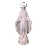 Nossa Senhora Das Graças 15cm - Pó De Mármore E Resina