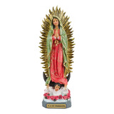 Nossa Senhora De Guadalupe Enfeite Resina