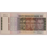 Nota Antiga De 500 Cruzeiros Raças 1980 Fe /c149 - Brasil