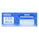 Nota Promissória Mini C/20 Ref 10036