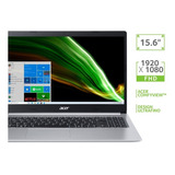 Notebook Acer Aspire 5 A515-54 Prata 15.6 , Intel Core I3 10110u 4gb De Ram 256gb Ssd, Intel Uhd Graphics 620 1920x1080px Windows 10