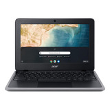 Notebook Acer Chromebook C733 Preta 11.6 , Intel Celeron N4020  4gb De Ram 32gb Ssd, Intel Uhd Graphics 600 60 Hz 1366x768px Google Chrome