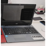 Notebook Acer I7 5°geração 8gb Ram Ssd 240gb Tela 15,6