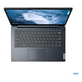Notebook Ideapad 1 14 Cloud Gray 4gb De Ram - 128gb Ssd - Intel Pentium Silver