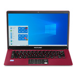 Notebook Legacy Cloud Pc 135 14.1 Vinho 2gb De Ram - 64gb Ssd - Intel Atom