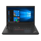 Notebook Lenovo T480 Core I5-8ªth 16gb Ssd 240gb Tela Hd Cor Black