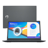 Notebook Positivo Vision C14 Intel® Celeron® Windows 11 Home 4gb 128gb Emmc 14 Lumina Bar Cinza - Inclui Microsoft 365 - Ring Light C4128g-14