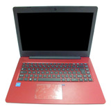 Notebook Positivo Xci3634 Stilo Vermelho Semi