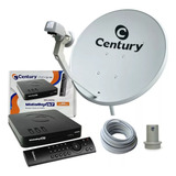 Nova Antena Parabólica Ku Completa 100/% Livre Century 