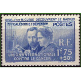 Nova Caledônia - União Internacional Contra O Cancêr - 1938