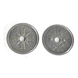 Nova Guiné - 1 Shilling - 1936 - Prata - Mbc!