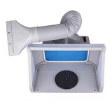 Nova Mini Cabine De Pintura Aerografia Com Led E Duto Wimpel