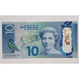 Nova Zelandia 10 Dollars 2015 Polímero Fe