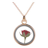 Novo Colar Never Fading Rose Specimen Eternal Valentine
