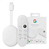 Novo Google Chromecast 4 C/google Tv 4k 8gb 100% Original