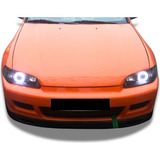Novo Modelo Kit Com 2 Angel Eyes Farol Honda Civic 92 À 95