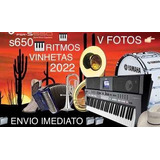 Novo Pack Samples Ritmos Vinhetas Teclado Yamaha S650 2022