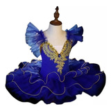 Novo Vestido De Dança Tutu De Balé Infantil Regalos-q