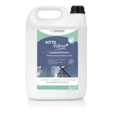 Nt70 Limpeza De Vidro Espelho Acrílicos Impermeabiliza Protege Polimento Imediato 5 Litros Performance Eco Crystalcor