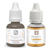 Nuance Híbrido Micropigmentação 8ml Medium Brown + Diluente