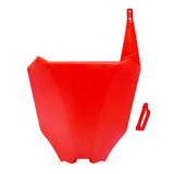 Number Plate Crf 250f R1de Biker Varias Cores C/ Passa Cabo
