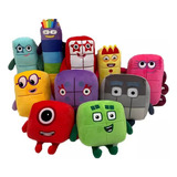 Numberblocks Pelúcia Matemática Didático Crianças Infantil